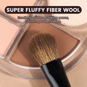 MAANGE Professional 7pcs Double-ended Makeup Brush Set Loose Powder Eyes Foundation Facial  Brush  Makeup Tools - 图片 2