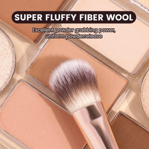 MAANGE Wholesale 7pcs Double-ended Makeup Brush Set Loose Powder Eyes Foundation Facial  Brush   Professional  Makeup Tools - 图片 3