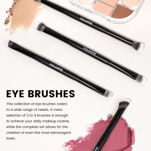 MAANGE Wholesale 12pcs Double-ended Makeup Brushes Set Foundation Powder Blending 12PCS Professional Makeup Brushes Set - 图片 5