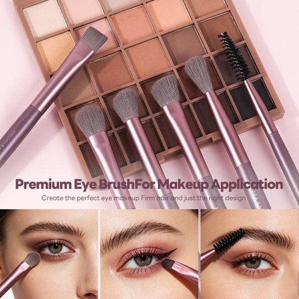 MAANGE New Arrival Luxury 16pcs Double-ended Brush Eye Shadow Loose Powder Foundation Liquid  Professional Makeup Brush Set