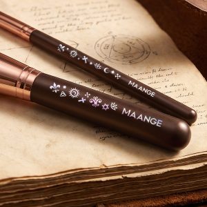 MAANGE Wholesale 12PCS Makeup Brushes Set Loose Powder Foundation Eyeshadow Facial Professional Makeup Brushes Set - 图片 9