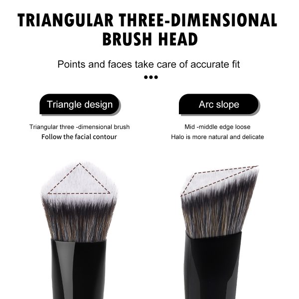 12PCS Double-ended Makeup Brushes Set 1 Powder Puff Professional Foundation Powder Blending Eye Makeup Brushes Set