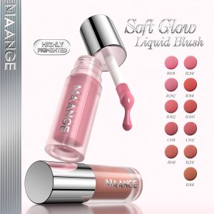 MAANGE Liquid Blush Lightweight Matte Finish Soft-focus Effect Silky Smooth Blending Highly Pigmented Facial Liquid Blush