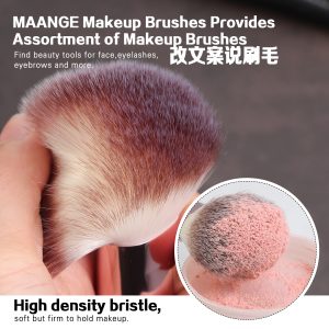 MAANGE Wholesale 15PCS Cosmetics Brushes Brush Cleaner Powder Puff  Customizable Makeup Tools Professional Makeup Brush Set - 图片 4