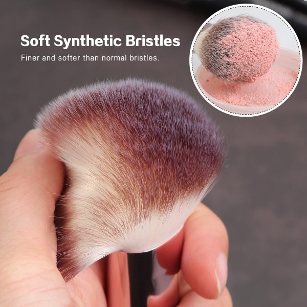 MAANGE 15PCS Cosmetics Brushes Brush Cleaner Powder Puff  Customizable Makeup Tools Professional Makeup Brush Set