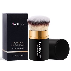 MAANGE Professional Custom Soft Makeup Brush for Face Wholesale Foundation Loose Puff Contouring Face Makeup Brushes
