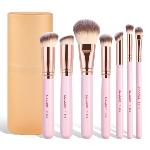 MAANGE Wholesale 7pcs Makeup Brush Set  Foundation Contouring Eyeshadow Brushes  Face Professional Makeup Brushes