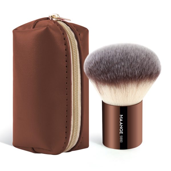 MAANGE Wholesale Custom OEM&ODM Single Loose Puff Makeup Brush  Makeup Bag Professional Makeup Brush