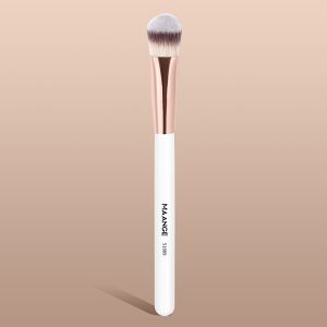 MAANGE Professional Custom Soft Bristles Contour Highlights Makeup Brush Wholesale Comfortable Handle Face Makeup Brush