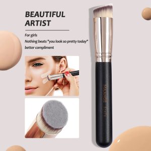 MAANGE Wholesale 7pcs Makeup Brush Set  Foundation Contouring Eyeshadow Brushes  Face Professional Makeup Brush Set - 图片 3