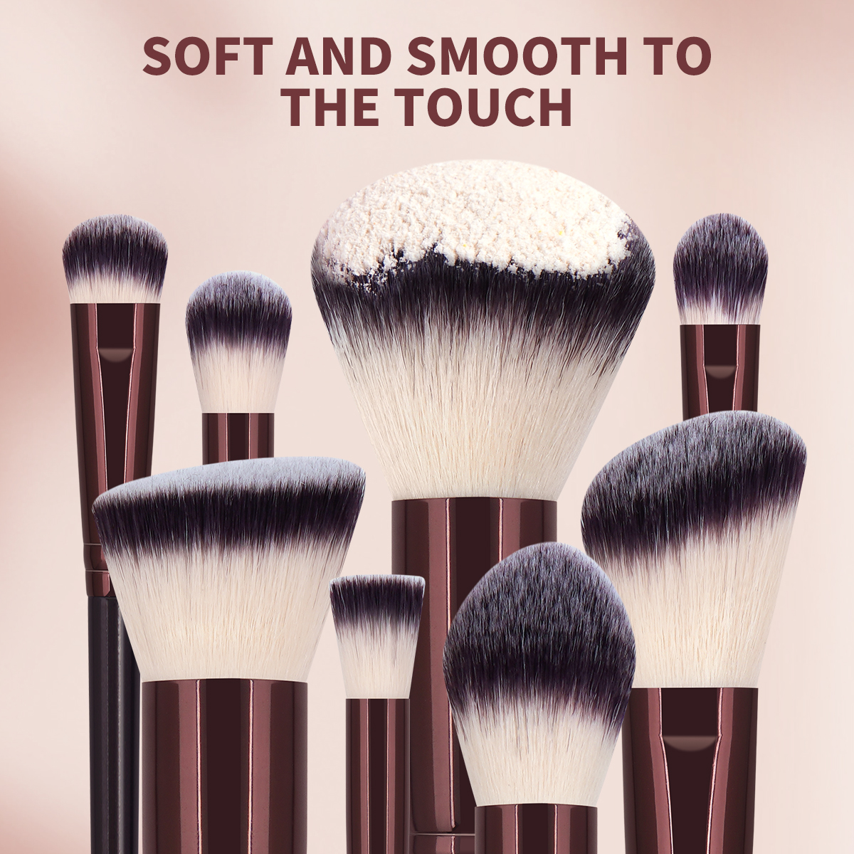MAANGE Cosmetics Brush Face Beauty Tools  Professional Foundation Blush Contouring Eyeshadow Brush 30pcs Makeup Brush Set - 图片 3
