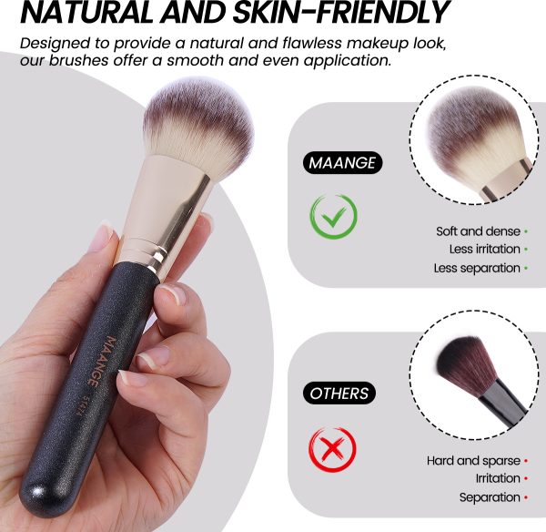 MAANGE Wholesale 7pcs Makeup Brush Set  Foundation Contouring Eyeshadow Brushes  Face Professional Makeup Brush Set