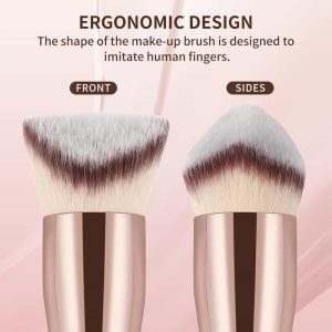 MAANGE Custom OEM&ODM Professional  5PCS Makeup Brush Set Synthetic Hair  Contour Powder Blushing Eye Makeup Brushes Set - 图片 6