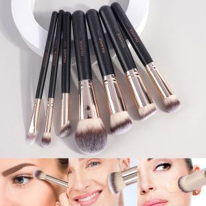 MAANGE Wholesale 7pcs Makeup Brush Set  Foundation Contouring Eyeshadow Brushes  Face Professional Makeup Brush Set - 图片 5