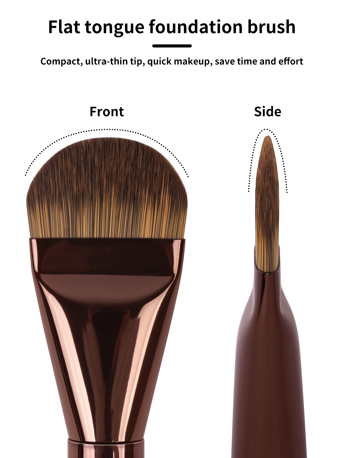MAANGE Wholesale Custom Logo OEM&ODM 12pcs Makeup Brush Set Foundation Blush Powder Eye 12PCS Professional Makeup Brushes Set - 图片 9