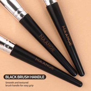 MAANGE Custom OEM&ODM 3pcs Makeup Brushes Foundation Loose Puff Contouring Professional Makeup Brush Set - 图片 3