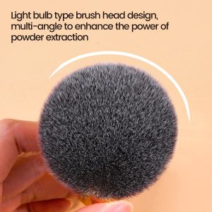 MAANGE Private Label Professional Loose Puff Brush Liquid Foundation Makeup Large Single Makeup Brush - 图片 3
