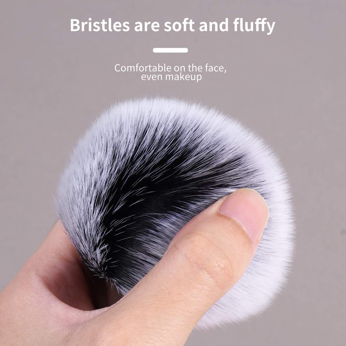 MAANGE Wholesale 2pcs Makeup Brush Private Label Loose Powder Makeup Brush Professional Makeup Brush - 图片 4