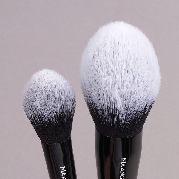 MAANGE Wholesale 2pcs Makeup Brush Private Label Loose Powder Makeup Brush Professional Makeup Brush