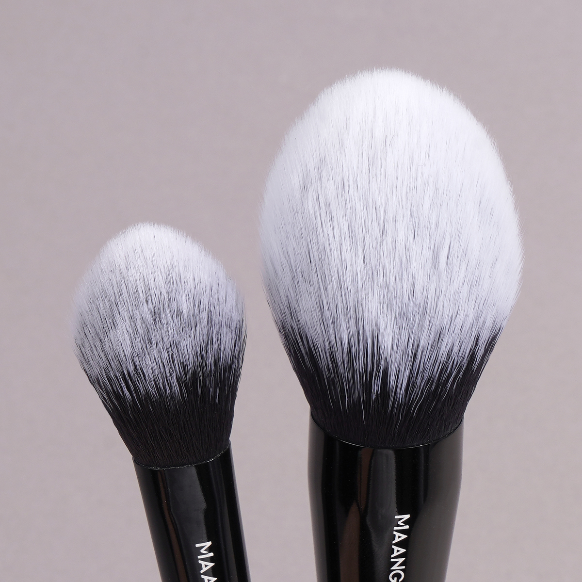 MAANGE Wholesale 2pcs Makeup Brush Private Label Loose Powder Makeup Brush Professional Makeup Brush - 图片 5