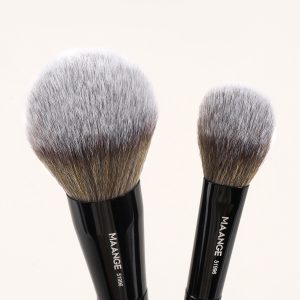 MAANGE Wholesale 2pcs Makeup Brush Private Label Loose Powder Blush Makeup Brush Professional Makeup Brushes - 图片 2