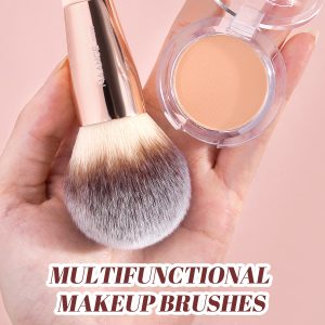 MAANGE Custom Logo OEM&ODM  2pcs Makeup Brush Private Label Loose Powder Makeup Brush Professional Makeup Brushes - 图片 6