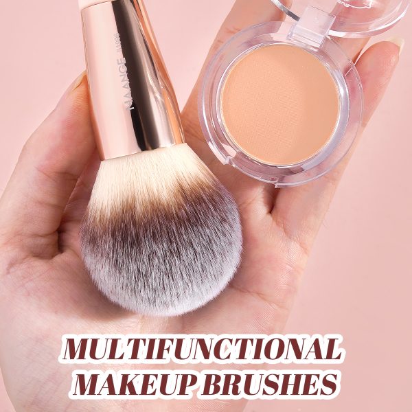 MAANGE Custom Logo OEM&ODM  2pcs Makeup Brush Private Label Loose Powder Makeup Brush Professional Makeup Brushes