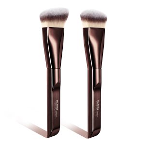 MAANGE Custom OEM&ODM 2PCS Makeup Brush Foundation Conture Concealer Loose Powder Blush Facial Professional Makeup Brush Set